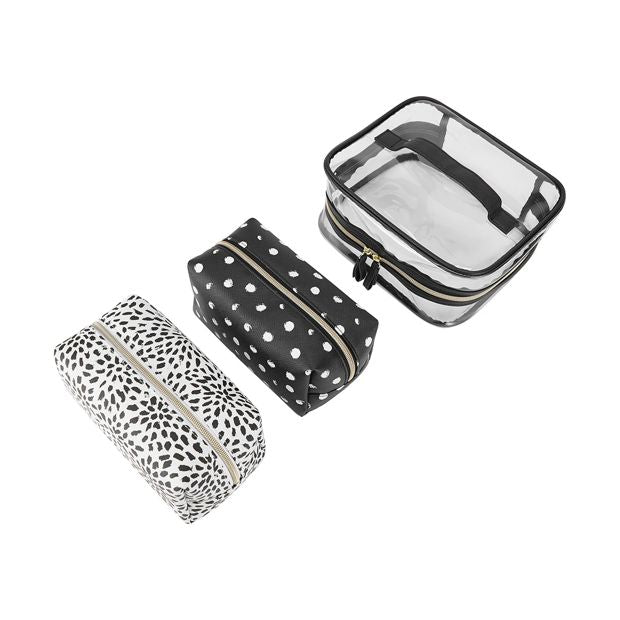 Cosmetic Bag, 3 Piece Set - Anko