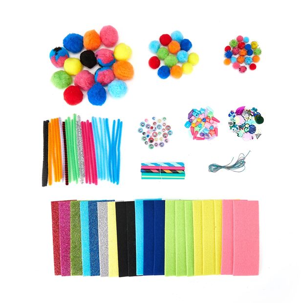 Craft Tub, 208 Pieces - Anko