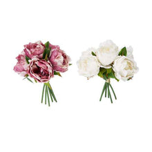 Artificial Peonies Bunch, Assorted - Anko