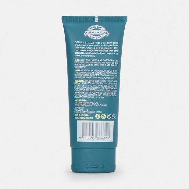 Formula 10.0.6 Pore Clearing Face Scrub 100ml