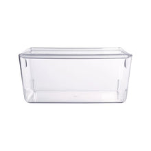 4L Smooth and Shiny Plastic Tub, Clear - Anko