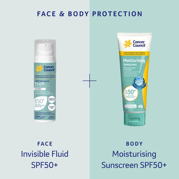 Cancer Council Moisturising Sunscreen SPF50 - 110ml