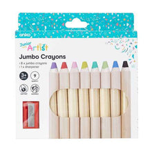 Junior Artist Jumbo Crayons - Anko