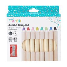 Junior Artist Jumbo Crayons - Anko
