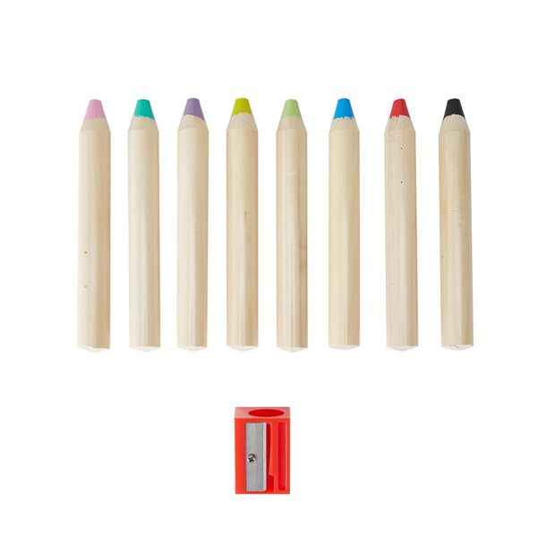 Junior Artist Jumbo Crayons - Anko