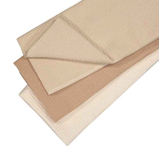 Waffle Tea Towels, 3 Pack - Anko