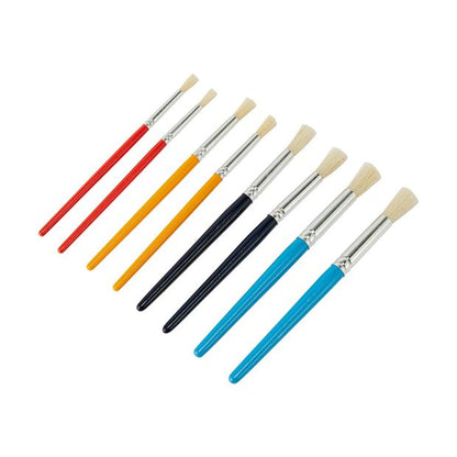 Stencil Brushes, 8 Pack - Anko