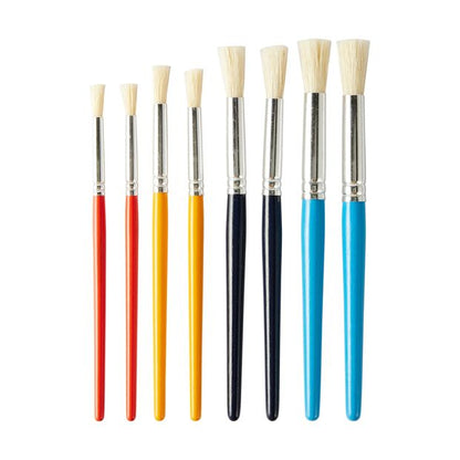 Stencil Brushes, 8 Pack - Anko