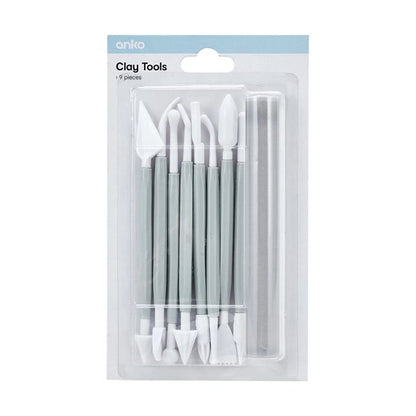 Clay Tools, 9 Piece - Anko
