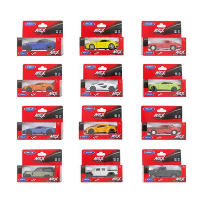 Welly NEX Models Diecast Pull Back Cars - Assorted