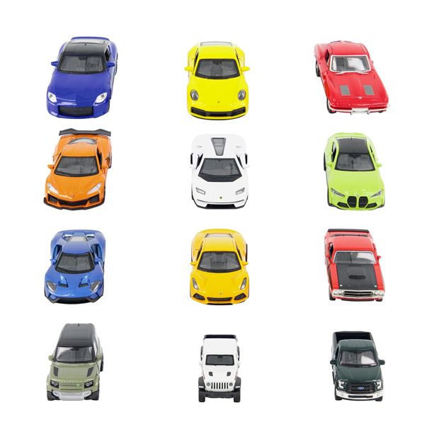 Welly NEX Models Diecast Pull Back Cars - Assorted