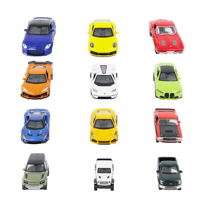 Welly NEX Models Diecast Pull Back Cars - Assorted