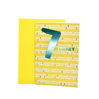 Hallmark Birthday Card - Age 7