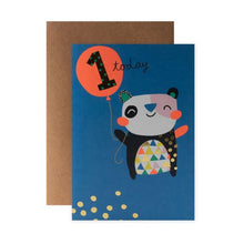Connections from Hallmark 1st Birthday Card - Party Panda