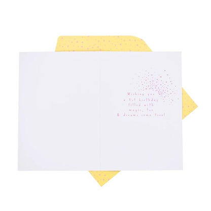 Hallmark Birthday Card Age 1 - Unicorn