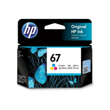 67 Tri-Colour Original Ink Cartridge - HP