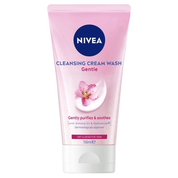 Nivea Gentle Cleansing Cream - Natural Almond Oil