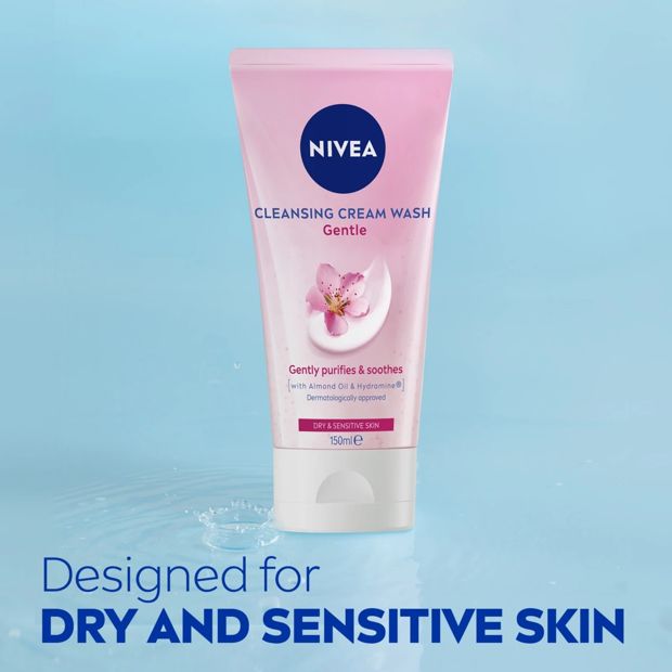 Nivea Gentle Cleansing Cream - Natural Almond Oil