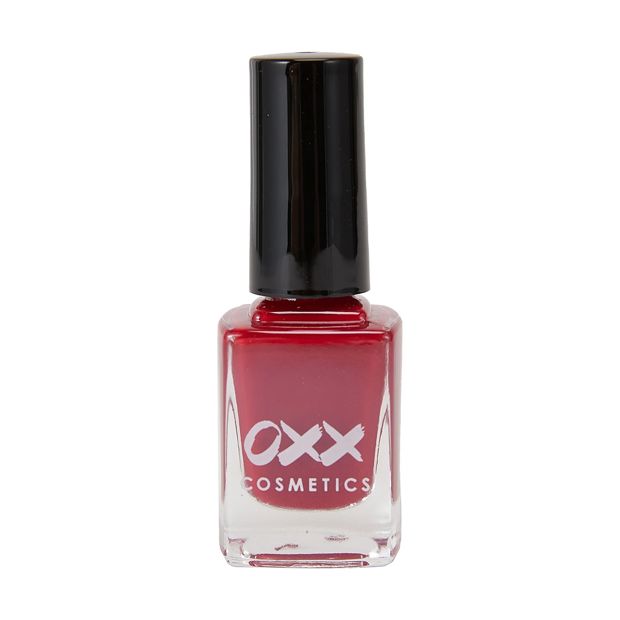 Gel Effect Nail Polish, Burgundy - OXX Cosmetics