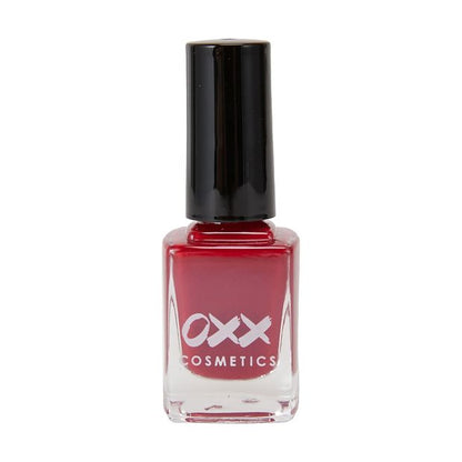 Gel Effect Nail Polish, Burgundy - OXX Cosmetics