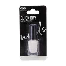 Quick Dry Nail Polish, White - OXX Cosmetics