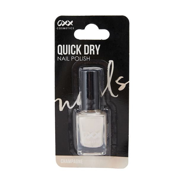 Quick Dry Nail Polish, Champagne - OXX Cosmetics