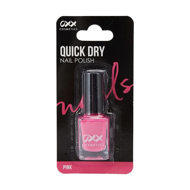 Quick Dry Nail Polish, Pink - OXX Cosmetics