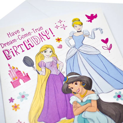 Hallmark Birthday Card - Disney Princesses