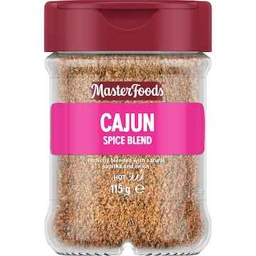 MasterFoods Cajun Spice Blend Hot Seasoning 115g