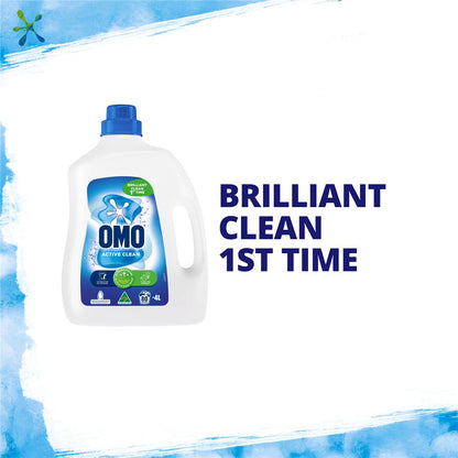 OMO Active Clean Laundry Liquid 4L