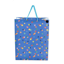 Hallmark Large Blue Colourful Confetti Gift Bag