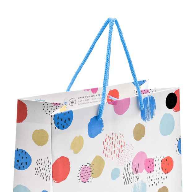 Hallmark Medium Gift Bag - Bright Dots