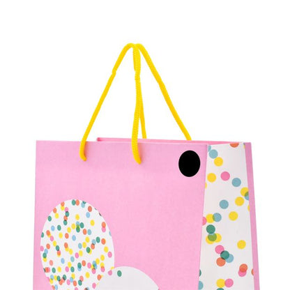 Hallmark Medium Pink Balloons Gift Bag