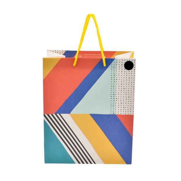 Hallmark Bold Pattern Gift Bag - Medium