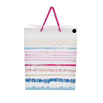Hallmark Large Multi-Colour Stripe Gift Bag
