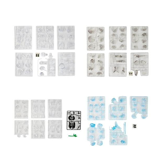 3D Crystal Block Puzzle, 41 Pieces, Assorted - Anko