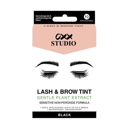 Lash & Brow Tint, Black - OXX Cosmetics
