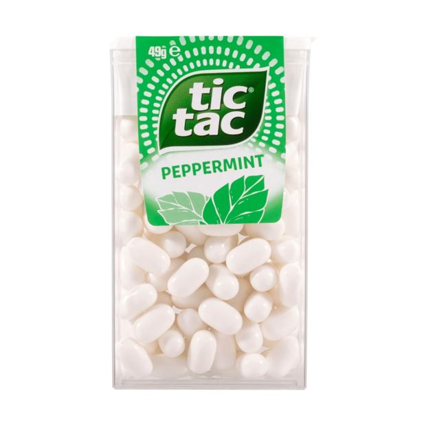 Tic Tac Peppermint Mints - 49g