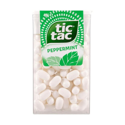 Tic Tac Peppermint Mints - 49g