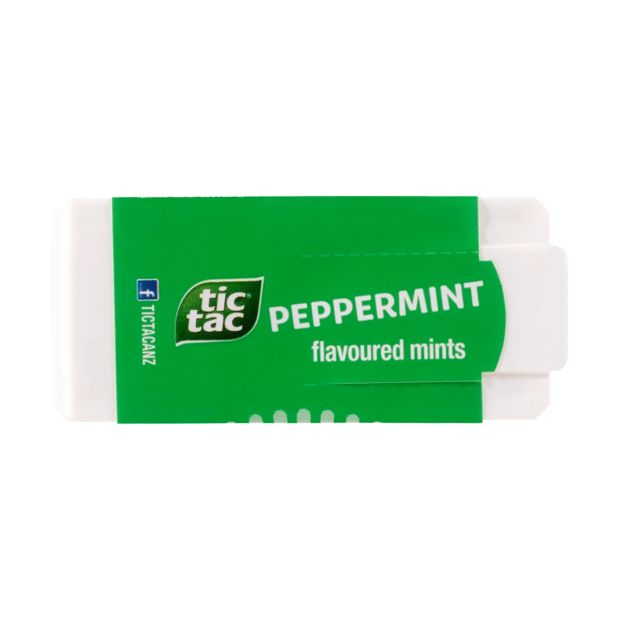 Tic Tac Peppermint Mints - 49g