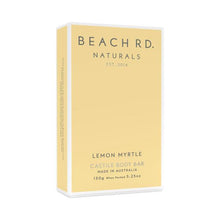 BEACH RD NATURALS - LEMON MYRTLE & AUSTRALIAN BUSH HONEY CASTILE BODY BAR
