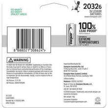 Energizer 2032 CR2032 Lithium Coin Battery 6 pack