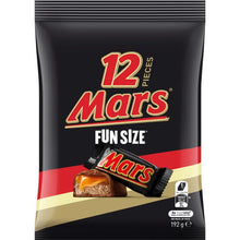 Mars 12 Piece Milk Chocolate Fun Size Share Pack 192g