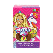 Park Avenue Barbie Wonderball Milk Chocolate With Novelty Toy 25g