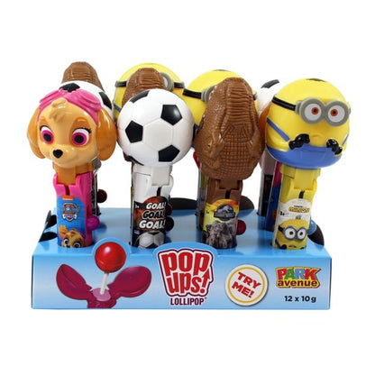 Pop Ups Lollipop, Assorted - Park Avenue
