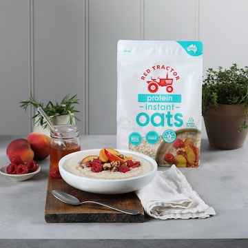 Red Tractor Protein Creamy Style Instant Oats Original 750g