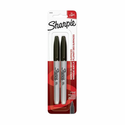 Sharpie Fine Point Permanent Markers - 2 Pack