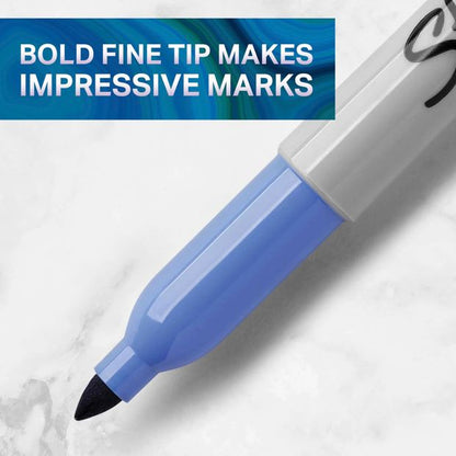 Sharpie Mystic Gem Fine Point Permanent Markers - 12 Pack