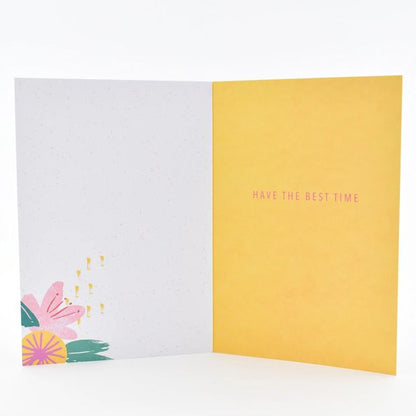 Hallmark Birthday Card for Daughter - Pink Floral