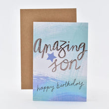 Hallmark Birthday Card For Son - Paint Strokes